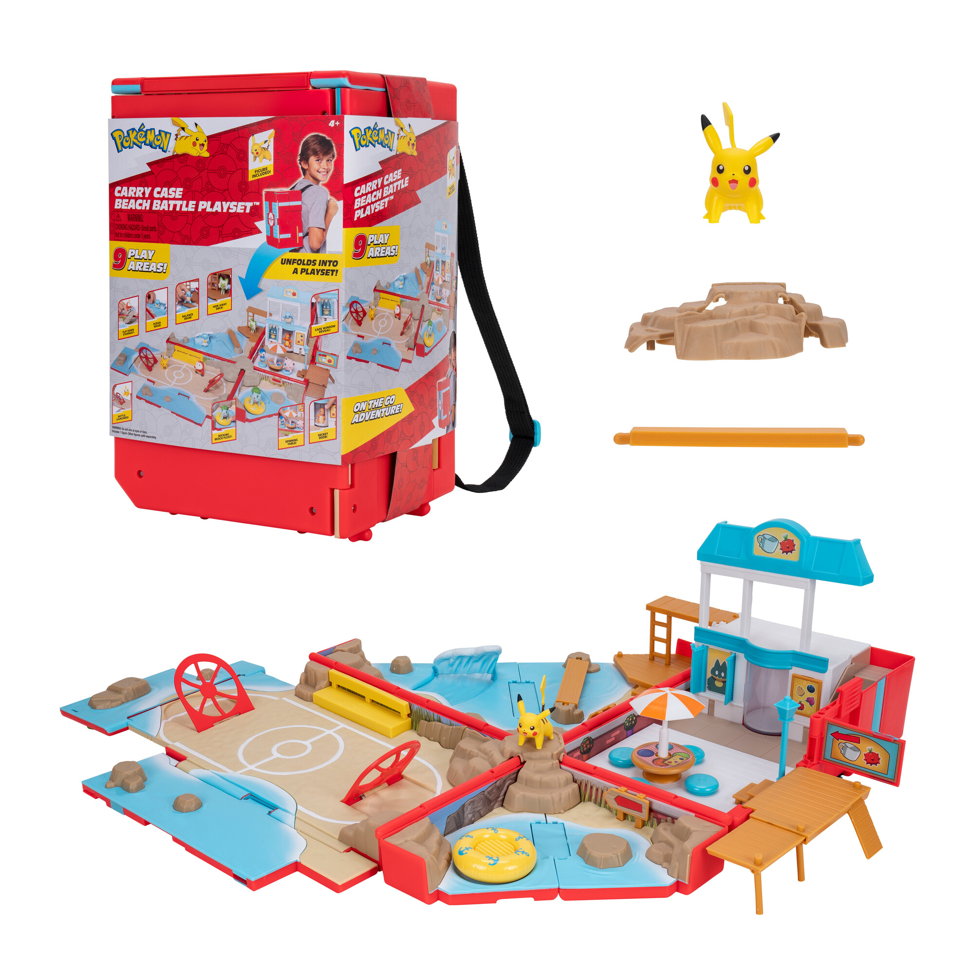 SET DE JUEGO DE BATALLA EN LA PLAYA POKEMON