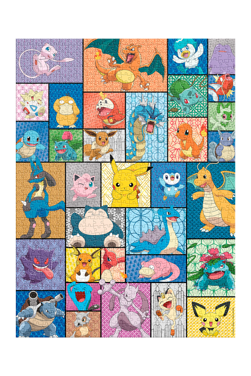 ROMPECABEZAS 1000PZ POKEMON SURTIDO JUEGOS DE MESA LICENCIA
