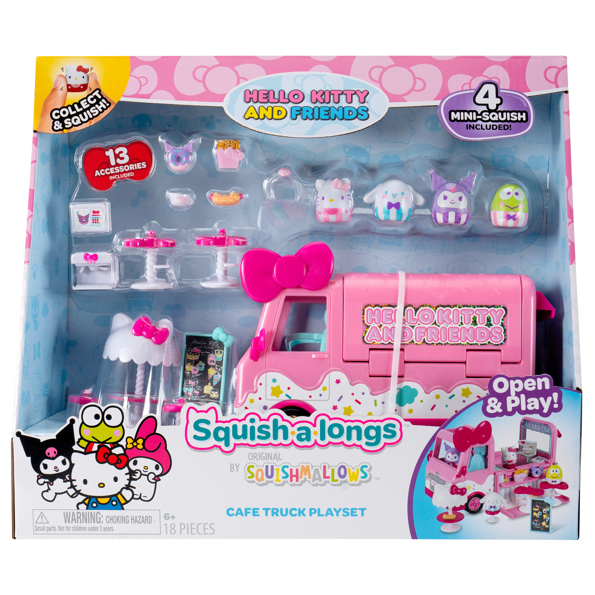 SET DE JUEGO FOOD TRUCK SQUISH A LONGS HELLO KITTY - Imagen 3