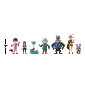 PACK X7 FIGURAS 7CM ZOOTOPIA