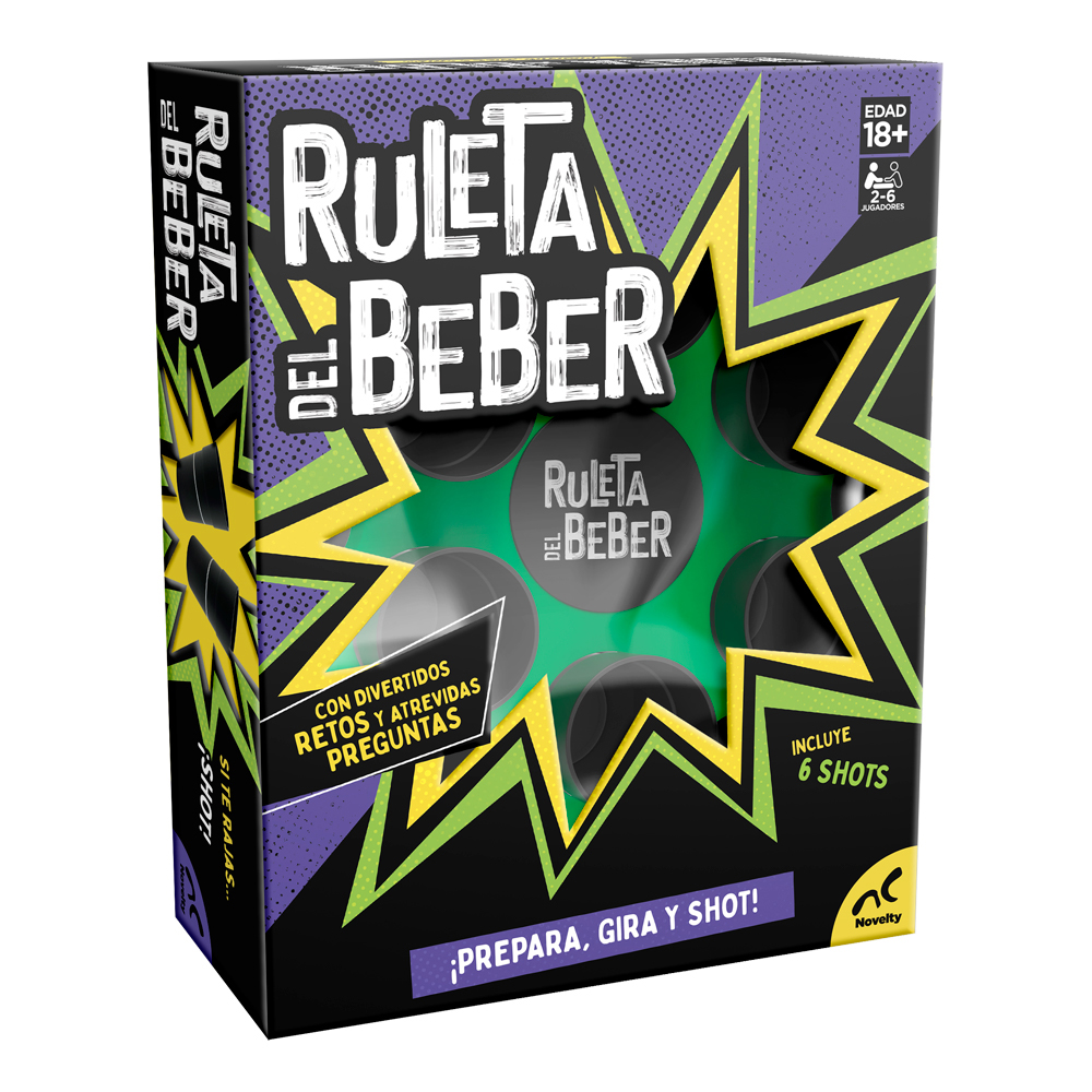 JUEGO DE MESA RULETA DE BEBER JUEGOS DE MESA CLASICO