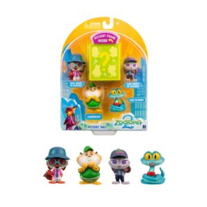 PACK X5 FIGURAS (1 MISTERIOSA) ZOOTOPIA