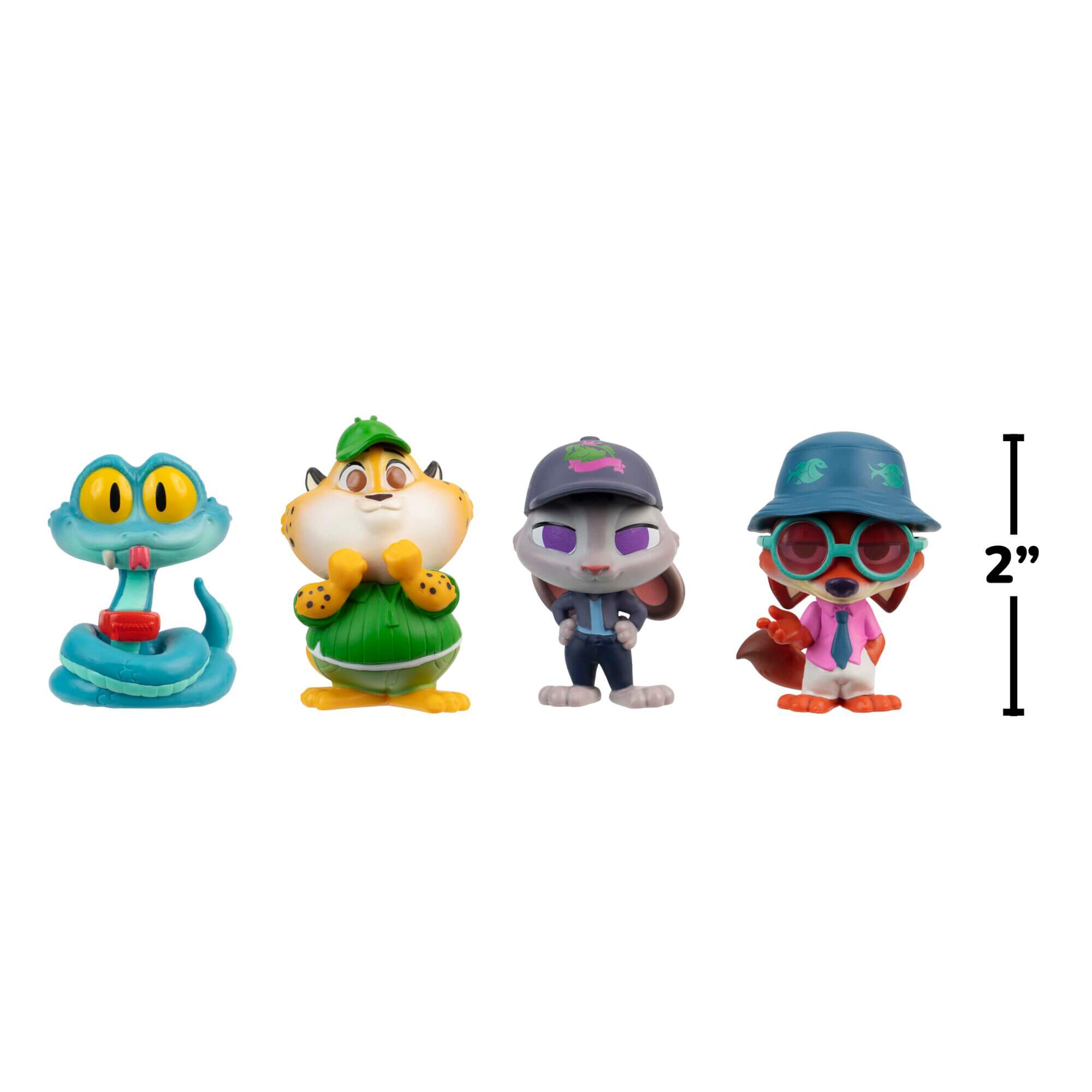 PACK X5 FIGURAS (1 MISTERIOSA) ZOOTOPIA - Imagen 8